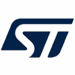 STMicroelectronics company logo.